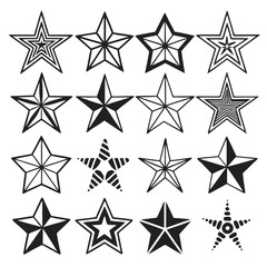 Obraz premium set of stars