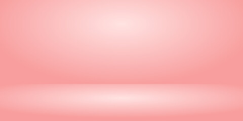 Obraz premium An abstract background with a gradient effect. The light pink color creates a soft and subtle look, perfect for a design project. 3D Studio.