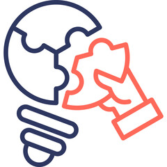 Solution line color icon