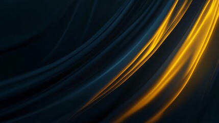 Abstract Flowing Fabric with Soft Light and Dark Background