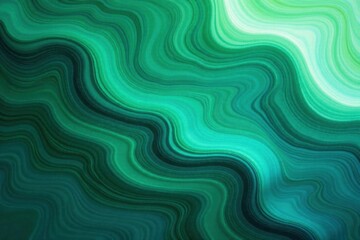 Fototapeta premium Fluid swirling marble, vibrant greens and blues, smooth, image