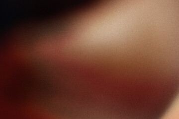 Abstract gold brown background with film grain texture showing gradual blending colors