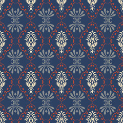 Luxury Damask Pattern – Elegant Ornate Design for High-End Interiors and Fashion Indulge in timeless sophistication with this exquisite damask pattern, meticulously crafted