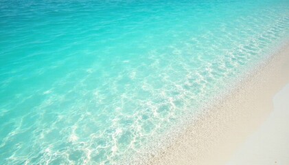 Clear, shallow aqua water, soft white sand, sunny day , clear, sea, vacation