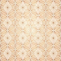 Geometric Pattern with Gold Lines. Abstract Art Background