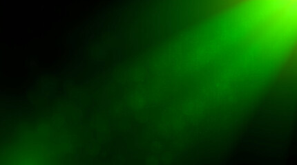 Obraz premium Emerald illuminance, A vibrant spectacle of green luminescence and shadowed depths