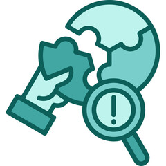 Problem solid icon