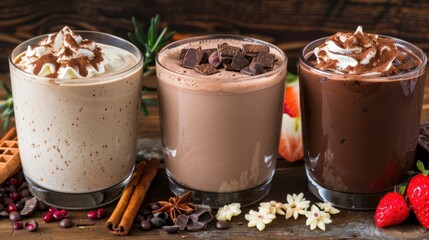 Hot Beverages: Indulge in soothing drinks like hot chocolate, spiced lattes, or herbal teas on a rainy afternoon, the perfect way to unwind and enjoy the weather.
