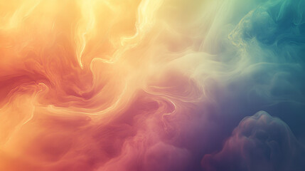 Abstract Fluid Gradient Background in Vibrant Colors
