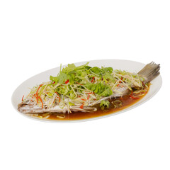 Home kitchen steamed fish delight