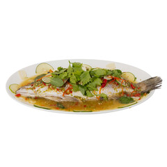 Steamed fish a kitchen masterpiece