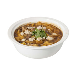 Warm soup recipe for home cooking