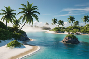 Fototapeta premium peaceful Island