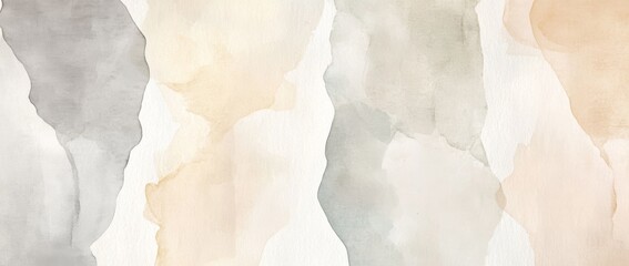 Elegant watercolor pattern with muted tones suitable for wallpaper design and interior decoration