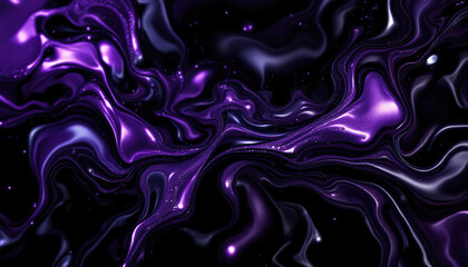 Fototapeta premium Abstract Purple Liquid Swirl Background Texture