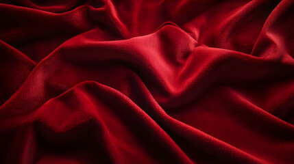 Obraz premium velvet texture background with soft folds and a luxurious fabric effect 