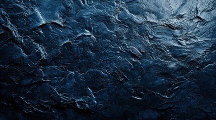 Obraz premium Dark Blue Stone Texture: A Deep Dive into Natural Beauty