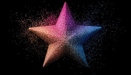 Exploding Star Graphic Design