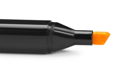 One color marker isolated on white. Art supply