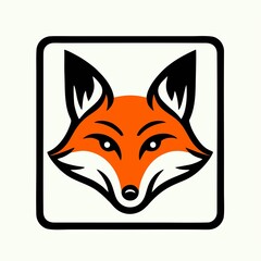 Obraz premium The fox is associated with cleverness, adaptability, and strategy. The logo design showcases a sleek, modern fox with sharp lines and a dynamic posture, indicating intelligence and agility. The use of