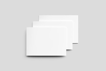 A4 Catalog Landscape Mockup