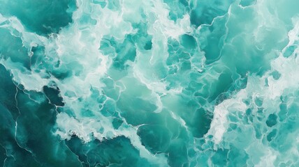 close-up of the edge of an ocean wave