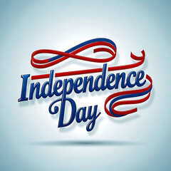 Fourth of July Celebration, Golden Text on Fireworks Background, 4th July, Independence day