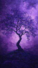 Naklejka premium Purple Day or Day of Epilepsy patients