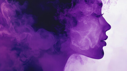 Fototapeta premium Purple Day or Day of Epilepsy patients