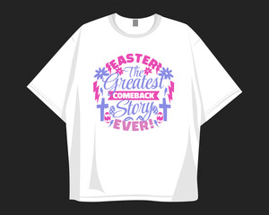 Christian t-shrit design for print. Easter ornament graphic design for merch, Christianity and jesus theme, Faith design