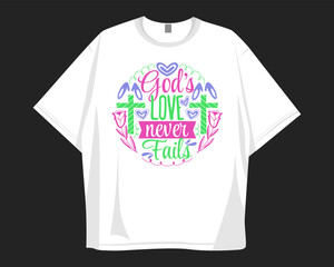 Christian t-shrit design for print. Easter ornament graphic design for merch, Christianity and jesus theme, Faith design