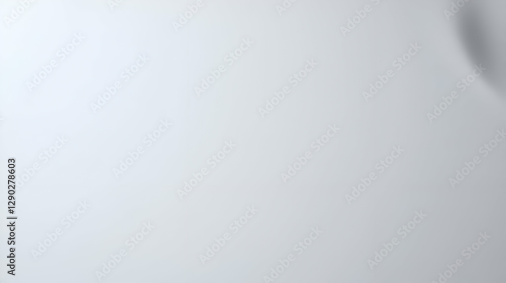 Aufkleber subtle light grey gradient background with soft shadow