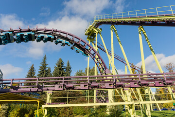 Amusement Attractions Roller Coaster Ride