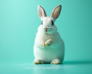 Obraz premium White Rabbit Studio Portrait