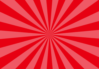 背景素材　ポップな放射線状の背景