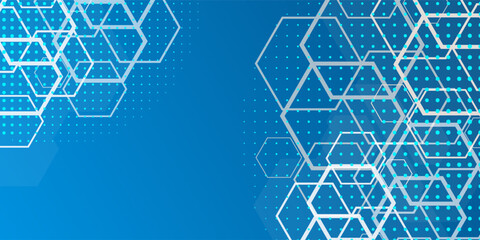 Dynamic blue shapes composition with white lines. Abstract background modern hipster futuristic graphic. Vector abstract background texture design art simple modern