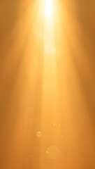 Captivating Lensflare Radiance: Ethereal Sunlight Waves Across Tranquil Heavenly Sky