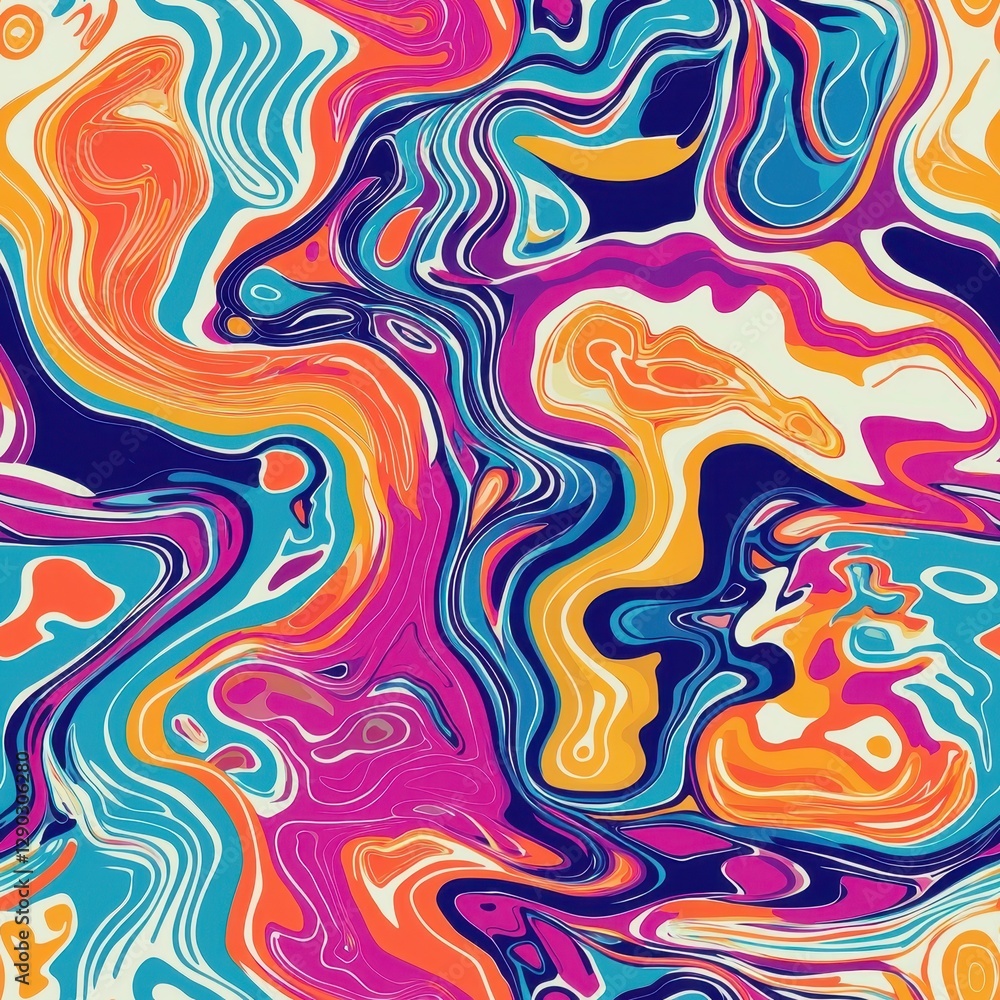 Aufkleber stunning colorful abstract background featuring a variety of bright hues blending harmoniously to cr