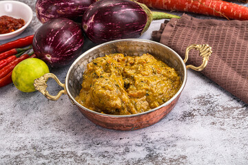 Indian chicken masala corma curry