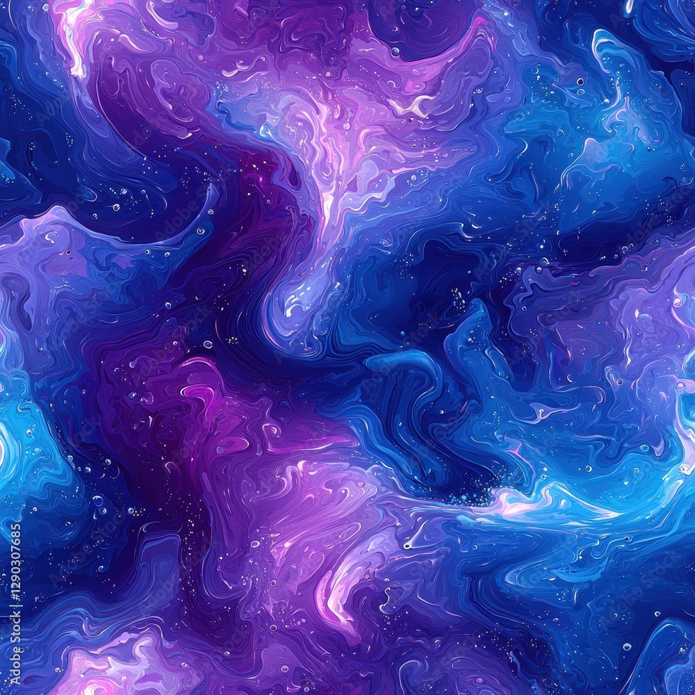 Poster a captivating background of purple and blue marble swirls creating a fluid and artistic atmosphere f