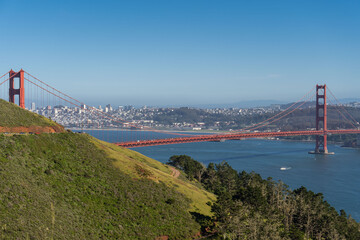 Golden Gate Bridge, San Francisco, California, USA. 