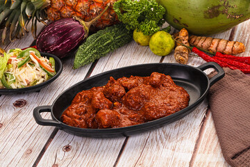 Indian cuisine Ginger murg tikka