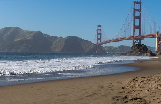 Golden Gate Bridge, San Francisco, California, USA.  - Powered by Adobe