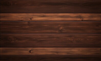 Fototapeta premium Dark brown wood plank texture background.