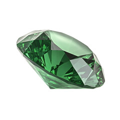 Sparkling Green Emerald Gemstone Diamond Luxury Jewel