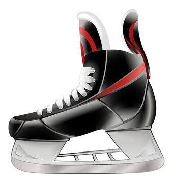 ice hockey skate vector