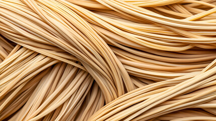 Beige Intertwined Cords Texture Background