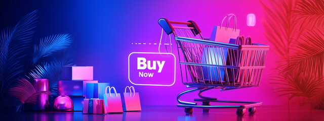 The "Buy Now" sign prompts an immediate call to action, encouraging customers to make quick decisions.