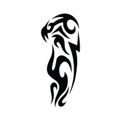 Neo tribal tattoo set, gothic cyber body ornament shapes kit, Celtic vector abstract Hawaiian sign. Maori sleeve symbol y2k Polynesian metal abstract symmetry swirl wing. Neo tribal silhouette clipart