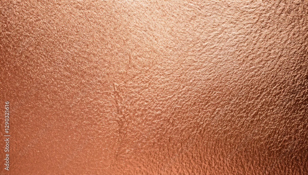 Aufkleber metallic copper textured background with shimmering surface, rough foil pattern, elegant design for branding or digital art


